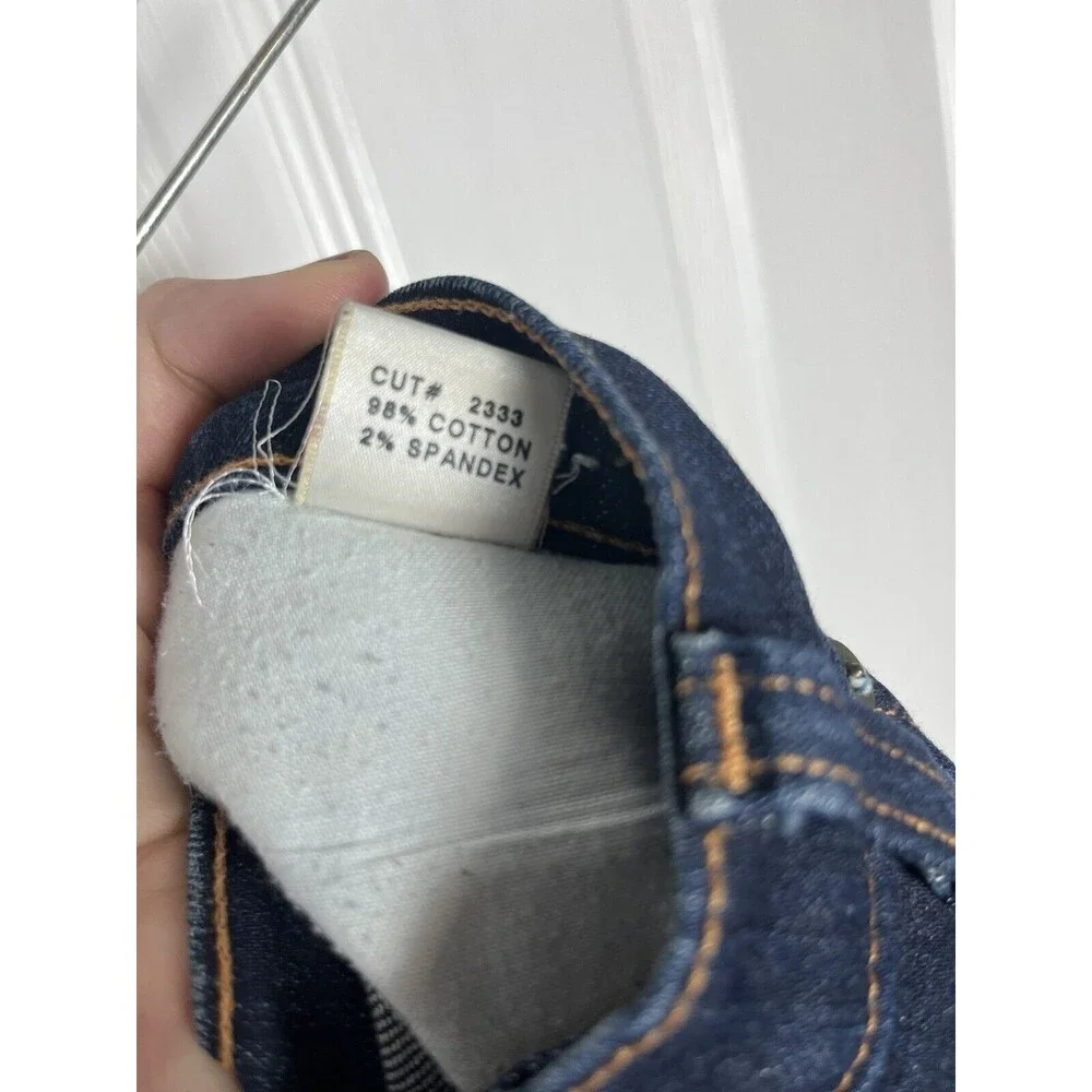 J Brand Pencil Leg skinny dark wash denim jeans blue cotton blend 28 women's